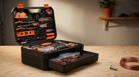 328 Pieces Home Tool Kit & Storage Case - General Household Hand Tool Set with Detachable Drawer for Easy Organization, Perfect for DIY Repairs, Home Maintenance — Lifestyle