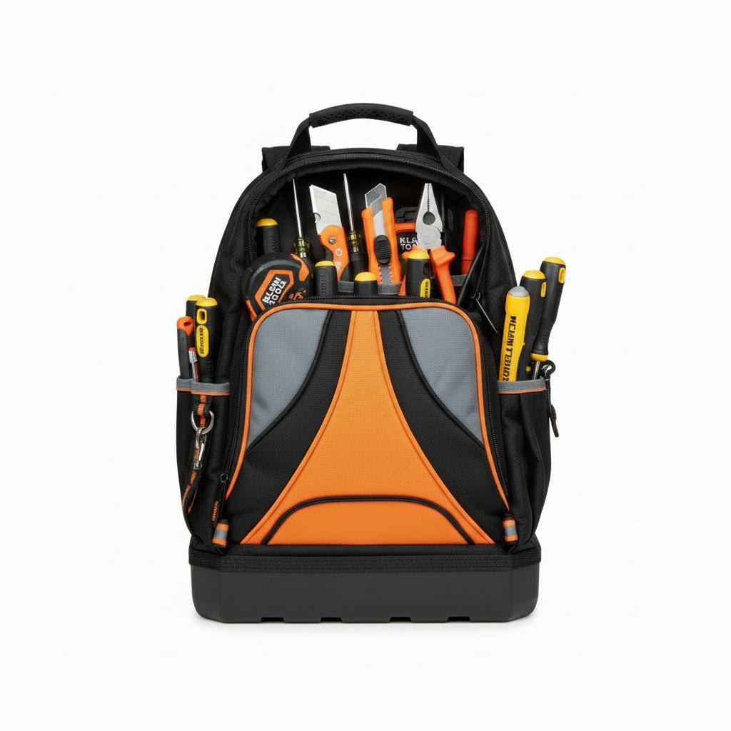 Klein Tools 80141 Hand Tools Kit Includes Pliers, Screwdrivers, Nut Drivers, Backpack, and More Jobsite Tools, 41-Piece
