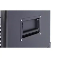 56 In. W X 22 In. D Heavy Duty 23-Drawer Combination Rolling Tool Chest and Top Tool Cabinet Set in Matte Black